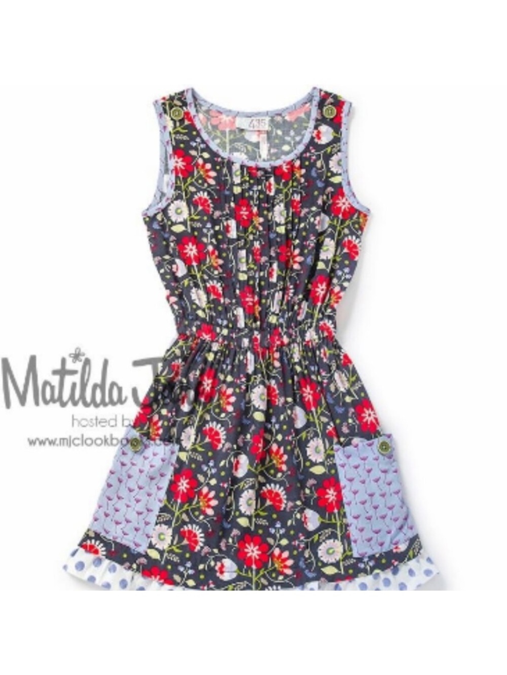 NWT Matilda Jane 435 Adventure Begins Soak Up The Sun Floral Girl's Size 16